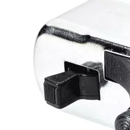 Uno Minda Handle Bar Switch - Right Side - 6V with Engine Kill - Chrome Cover, Black Buttons for Bajaj Super (Grey) (SW-0704R) image 3