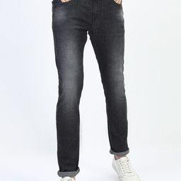 HIGHLANDER Men Black Slim Fit Stretchable Jeans-image-89