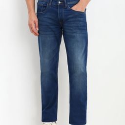 Allen Solly Men Slim Fit Light Fade Stretchable Jeans-image-8