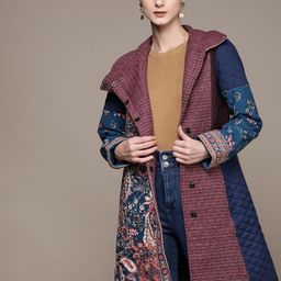 Ritu Kumar Women Floral Longline Tailored Jacket-62
