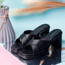 LOUIS STITCH Women Open Toe Block Heel Sandals-18