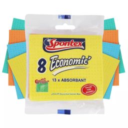 Spontex Economic Cleaning Sponge for Kitchen, Table Tops and Furniture Cleaning (Pack of 8)-image-8