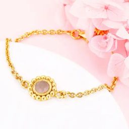 GIVA Love is EveryWhere 92.5 Sterling Silver Moonstone Chain Bracelet for Women & Girls-image-29