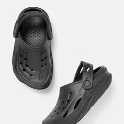 Crocs Kids Solid Clogs with Backstrap-image-20