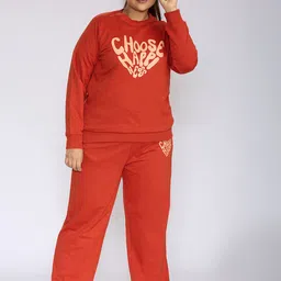Sizeupp Women Round Neck Sweatshirt-picture-6
