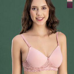 DressBerry Floral Bra Medium Coverage Lightly Padded-picture-44