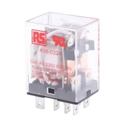 RS PRO Power Relay Plug In Mount 230 V AC Coil 10A Switching Current Model No. 4500324-picture-5