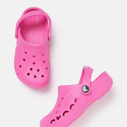 Crocs Kids Solid Clogs with Backstrap-3
