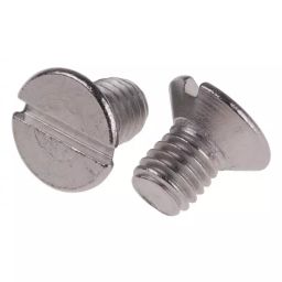 RS PRO Machine Screw M5x8 mm Stainless Steel Slot Countersunk, 9141677 (Bag of 100 pcs)-image-6