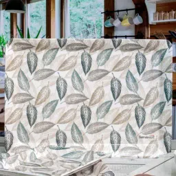 Servewell Linen Leaves Melamine 3 Stylo Trays-image-20