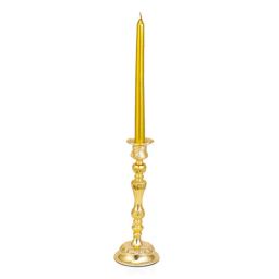 Home4U Alchemy Gold Aluminium Candle Stand-16