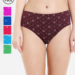 Bodycare Women Pack of 6 Assorted Hipster Briefs 3700D-6PCS-picture-51