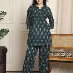 Indreams Women Printed Night suit-image-68