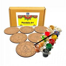 Mini Leaves Kids Set 6 Mandala Art and Craft-76