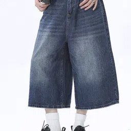 StyleCast x Revolte Men Regular Fit Denim Shorts-picture-24