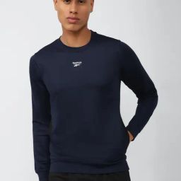 Reebok Navy Regular Fit Sweatshirt-picture-21