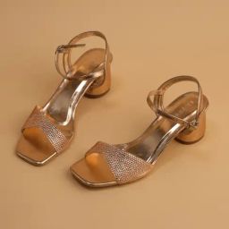 Eridani Women's Keya Rose Gold Ankle Strap Sandals-picture-25