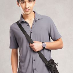 Nautica Solid Slim Fit Shirt-image-64