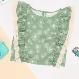 AKKRITI BY PANTALOONS Floral Print Cotton Top-40