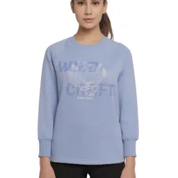Wildcraft Blue Printed Pullover-image-72