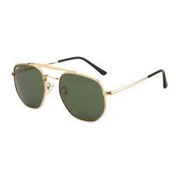 MAGNEQ Green UV Protection Rectangular Unisex Sunglasses-image-24