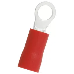 RS PRO Insulated Ring Terminal 3.7 mm Stud Size 0.5 mm² to 1.5 mm² Wire Size Red, 1788649-picture-10
