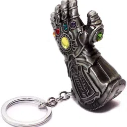 Jharjhar Silver Color Thanos Avenger Marvel Key Chain JV-184-30