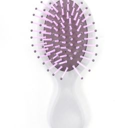 Hair Brush With Bunny Applique - Purple-image-21