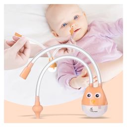 R for Rabbit Snowy Nasal Cleaner for Baby Painless Relief from Mucus & Blocked Nose - Orange-50