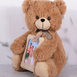 Dukiekooky Super Cute & Adorable Brown Teddy Bear Soft Toy- Height 40 cm-26