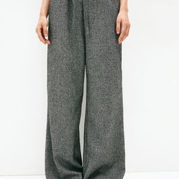 H&M Mid Rise Loose Fit Drawstring Trousers-image-23