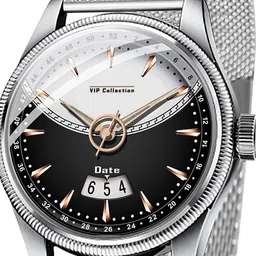 DOUBLERUN Men Dial & Bracelet Style Straps Analogue Multi Function Watch H05N9003 image 2