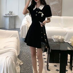 StyleCast Women Bow A-Line Mini Dress-image-43
