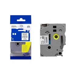 Pacific International Label Tape Cassette 9 mm Paper Laminated Black on Clear for TZE 121-image-43