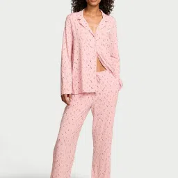 victoria's secret intimates Victoria's Secret Modal Soft Nightsuit Pink-picture-2