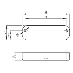 Schmersal Magnetic Sensor Actuator 90° Attached To The Sensor, BPS 40S-2 image 2