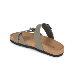 Truffle Collection Women Open Toe Flats with Buckles image 3