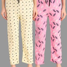 TRENDY WORLD Pack of 2 Printed Pyjamas-image-93