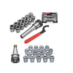 Pentagon ER 32 TYPE WITH ISO 30 /NT30 Collet Adapter and spanner, PISO30ER3210 (Set of 10)-29