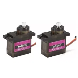 EASY ELECTRONICS MG90S 9G Metal Gear Micro Servo Motor (Tower Pro) - Set of 2-76