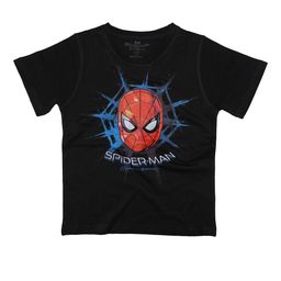 Marvel by Wear Your Mind Boys Black Printed Round Neck T-shirt-image-62
