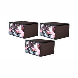 Stylista Coffee Brown Set of 3 Water Resistant Drawer Organiser Organisers-3