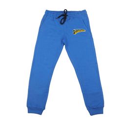 Superman Boys Blue Solid Joggers-image-32