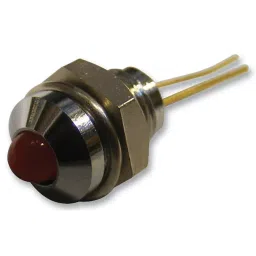 DIALIGHT LED INDICATOR, 3MM, RED, 605-1111-110F-16