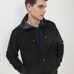 SHOWOFF Men Mock Collar Cotton Sweatshirt-picture-25