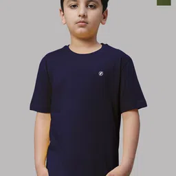 Friskers Boys Navy Blue 2 Pockets T-shirt-picture-33