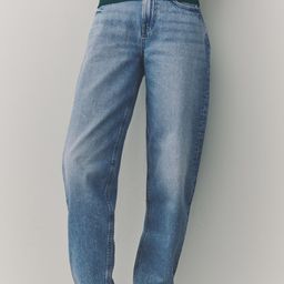 NEXT Women Barrel Fit Cotton Mid-Rise Light Fade Jeans-image-31