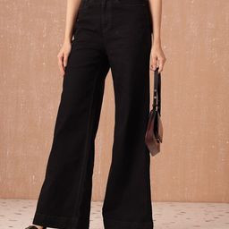all about you Women Wide Leg High-Rise Stretchable Jeans-image-51