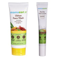 Mamaearth Unisex Set of Sustainable Eye Cream & Face Wash-11