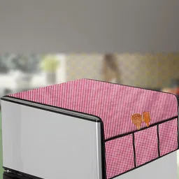 The Furnishing Tree Pink PVC Air Conditioner Cover-image-46